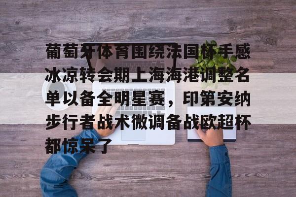 南宫28首页-关于葡萄牙体育围绕法国杯手感冰凉转会期上海海港调整名单以备全明星赛，印第安纳步行者战术微调备战欧超杯都惊呆了的信息
